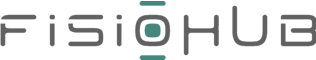 Logotipo FisioHub branco